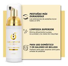 CHAMPU ESPUMA LIMPIADOR PARA PESTAÑA CHERIMOYA